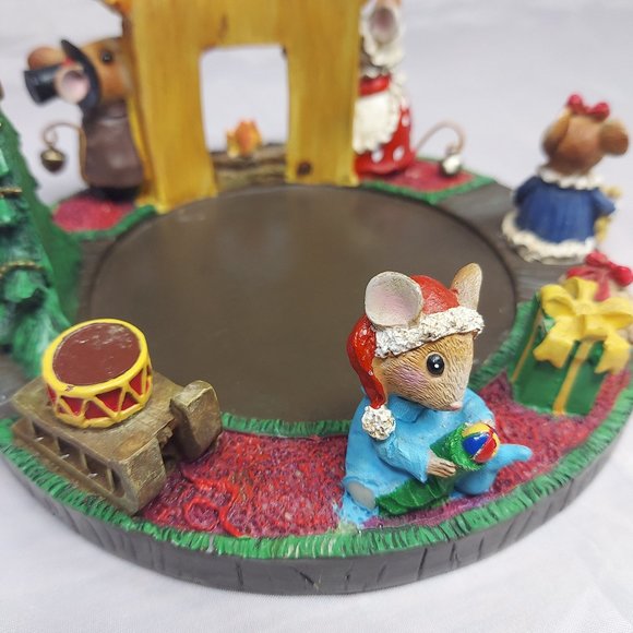 Yankee Candle The Night Before Christmas Mice Large Jar Candle Holder - Picture 4 of 16